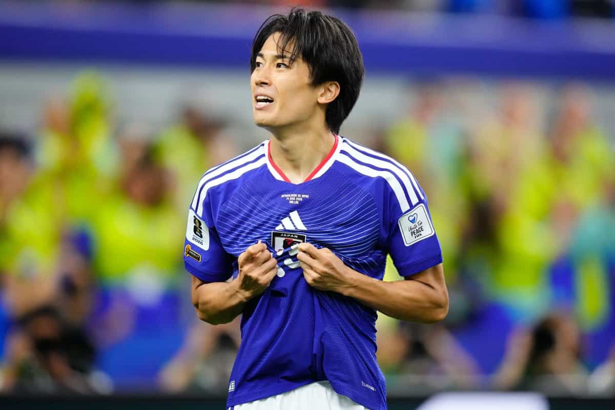 Keito Nakamura of Japan 2026 FIFA World Cup