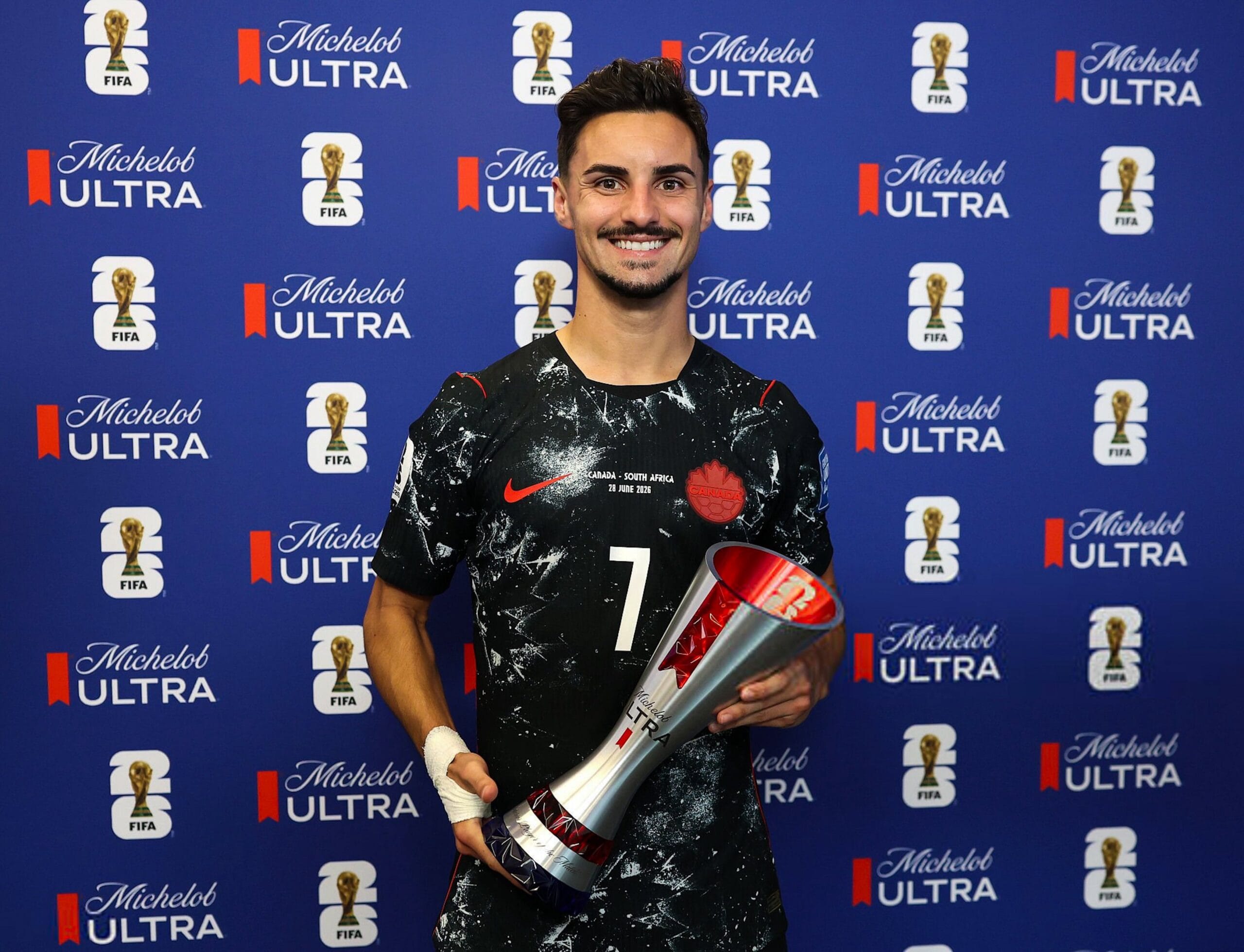Who is Stephen Eustáquio? Canada midfielder who scored vs South Africa in FIFA World Cup 2026 Round of 32