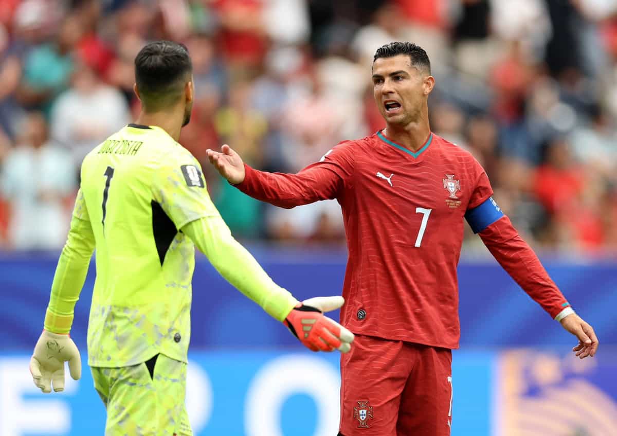 Cristiano Ronaldo #7 of Portugal FIFA World Cup