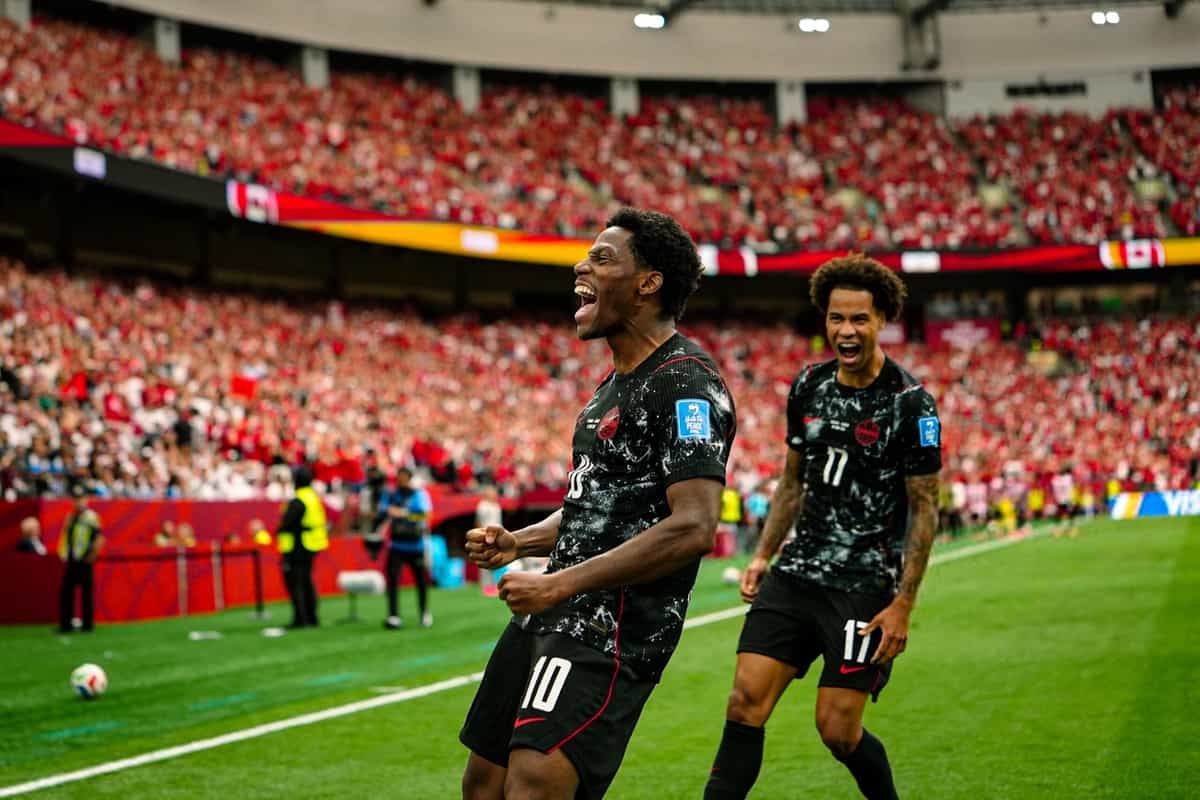 Jonathan David (10) of Canada FIFA World Cup 2026