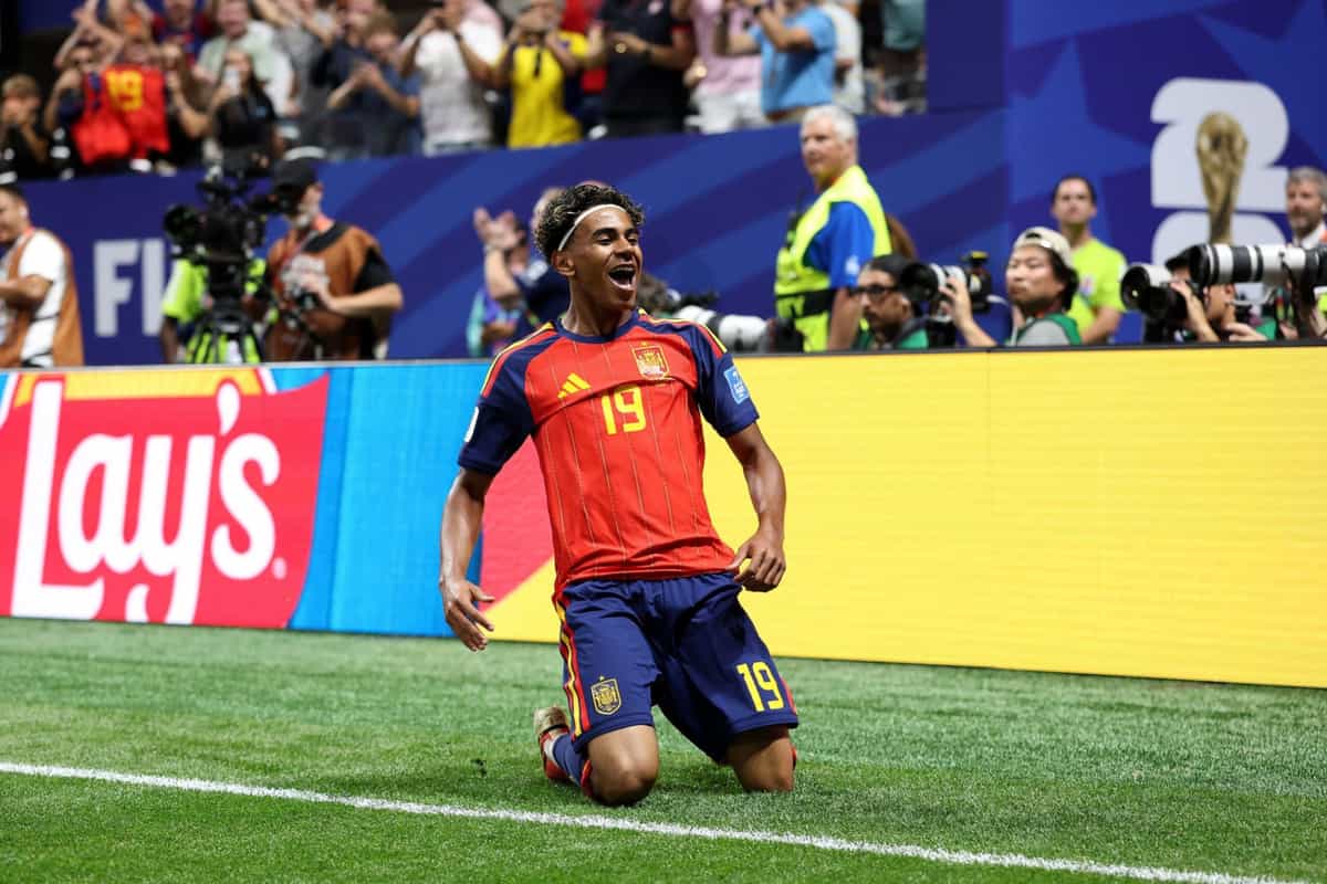 Lamine Yamal #19 of Spain FIFA World Cup 2026