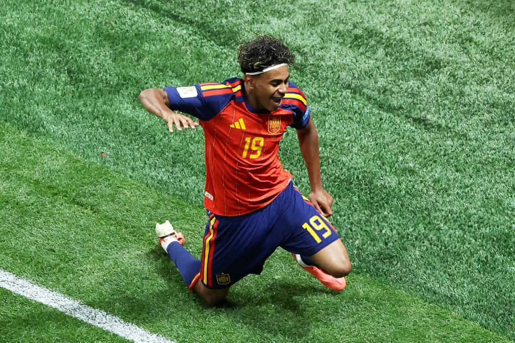 Lamine Yamal #19 of Spain FIFA World Cup 2026