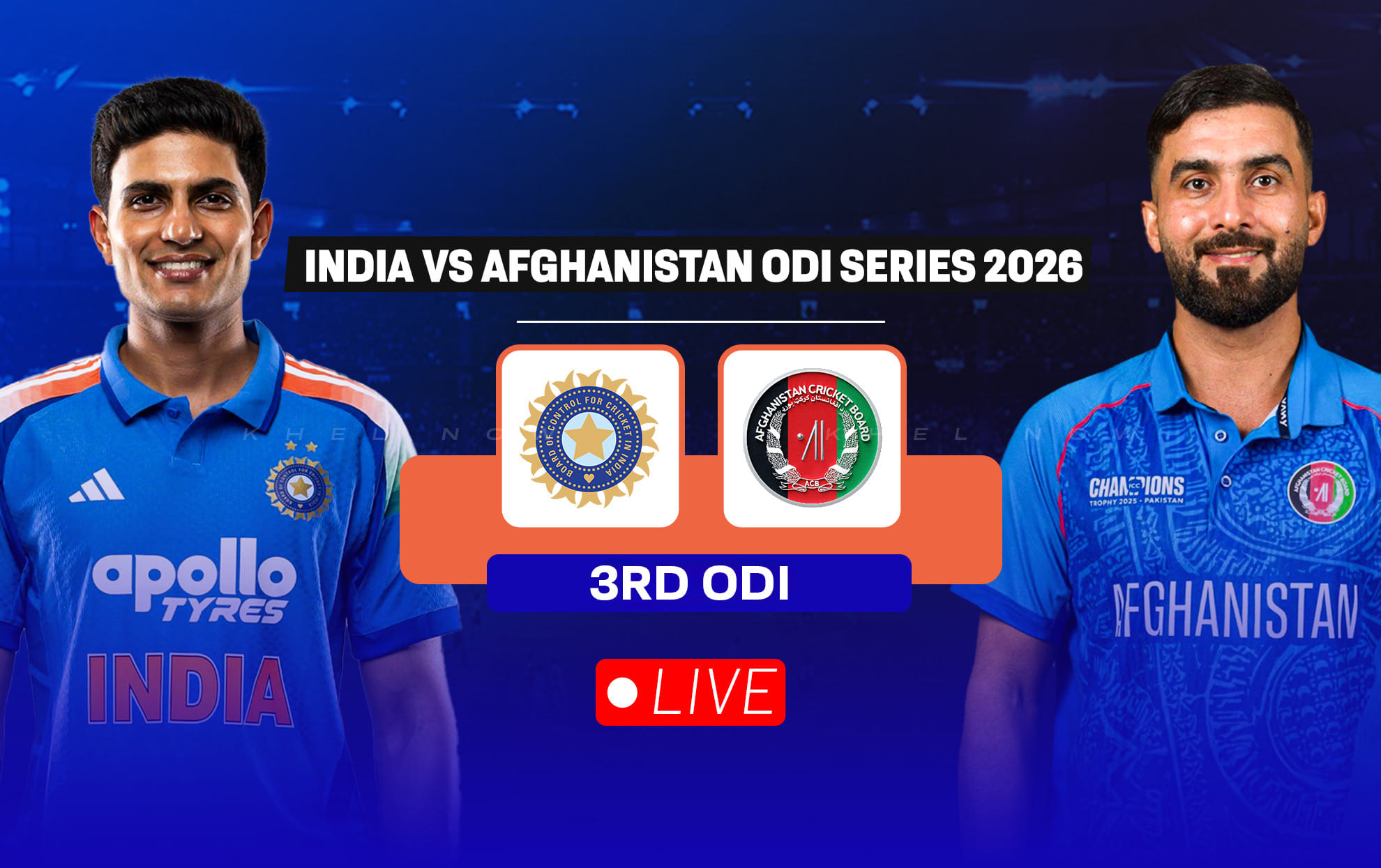 IND vs AFG Live streaming details, when & where to watch 3rd ODI of Afghanistan's tour of India