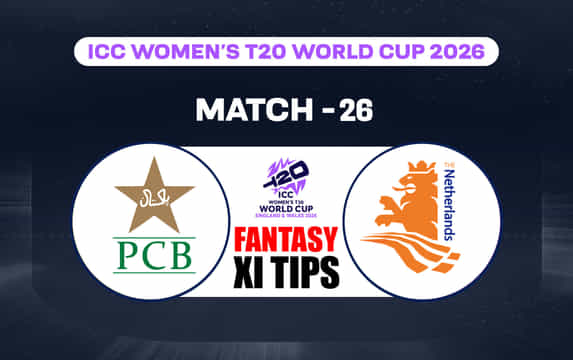 PAK-W vs NED-W Dream11 Prediction, Dream11 Playing XI, Today Match 26, ICC Women's T20 World Cup 2026