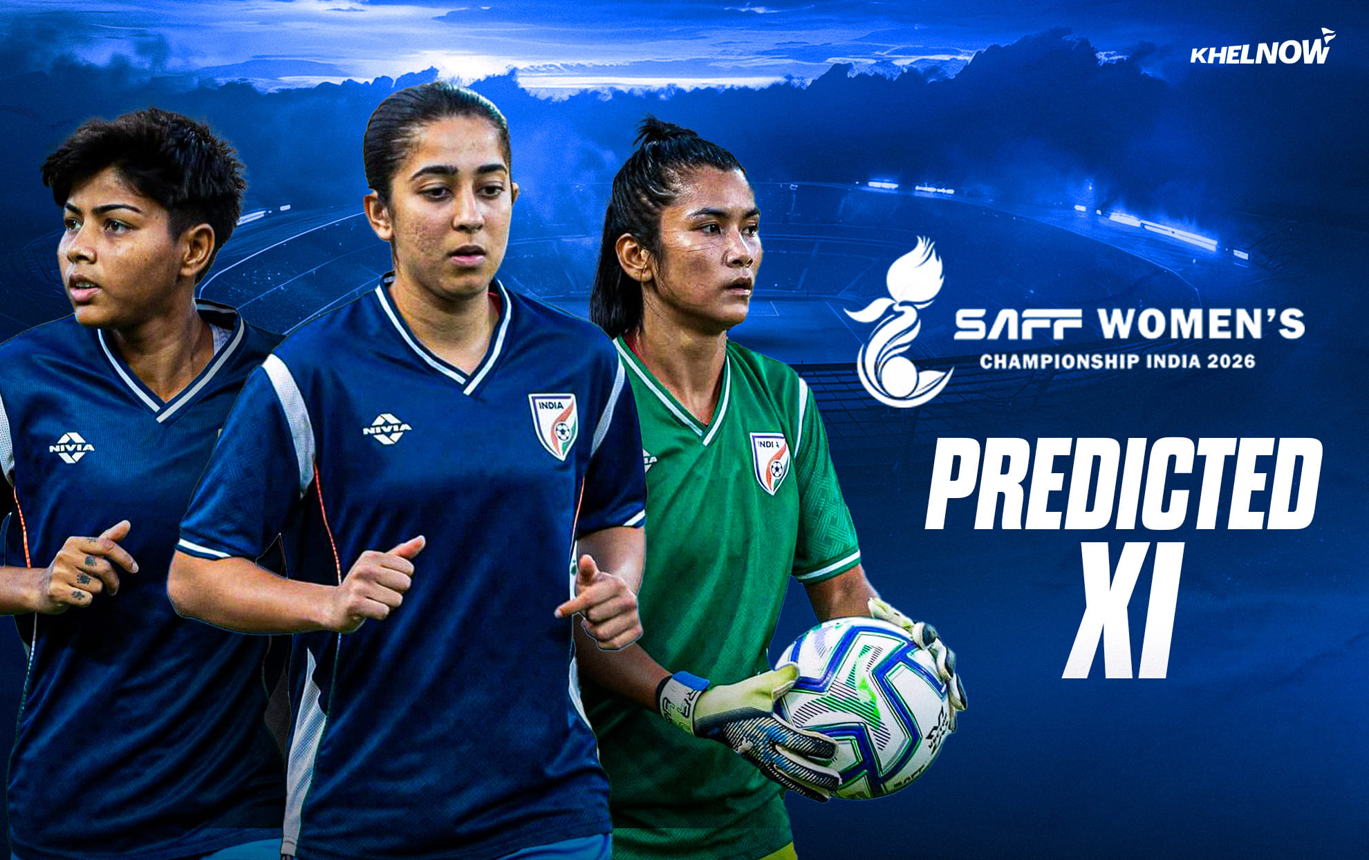 How can Indian football team line up for SAFF Women's Championship 2026 final against Bangladesh?