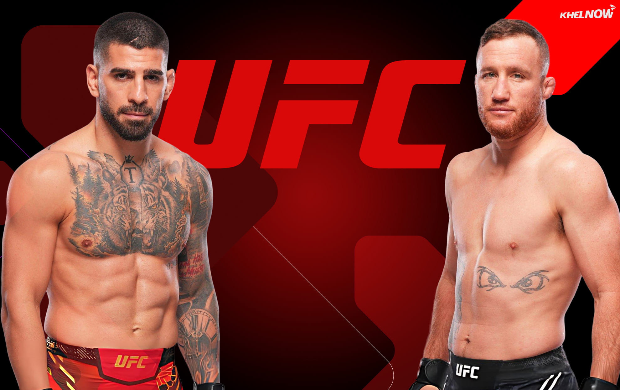 Ilia Topuria fires back at Justin Gaethje over remarks directed at his ex-wife ahead of UFC Freedom 250