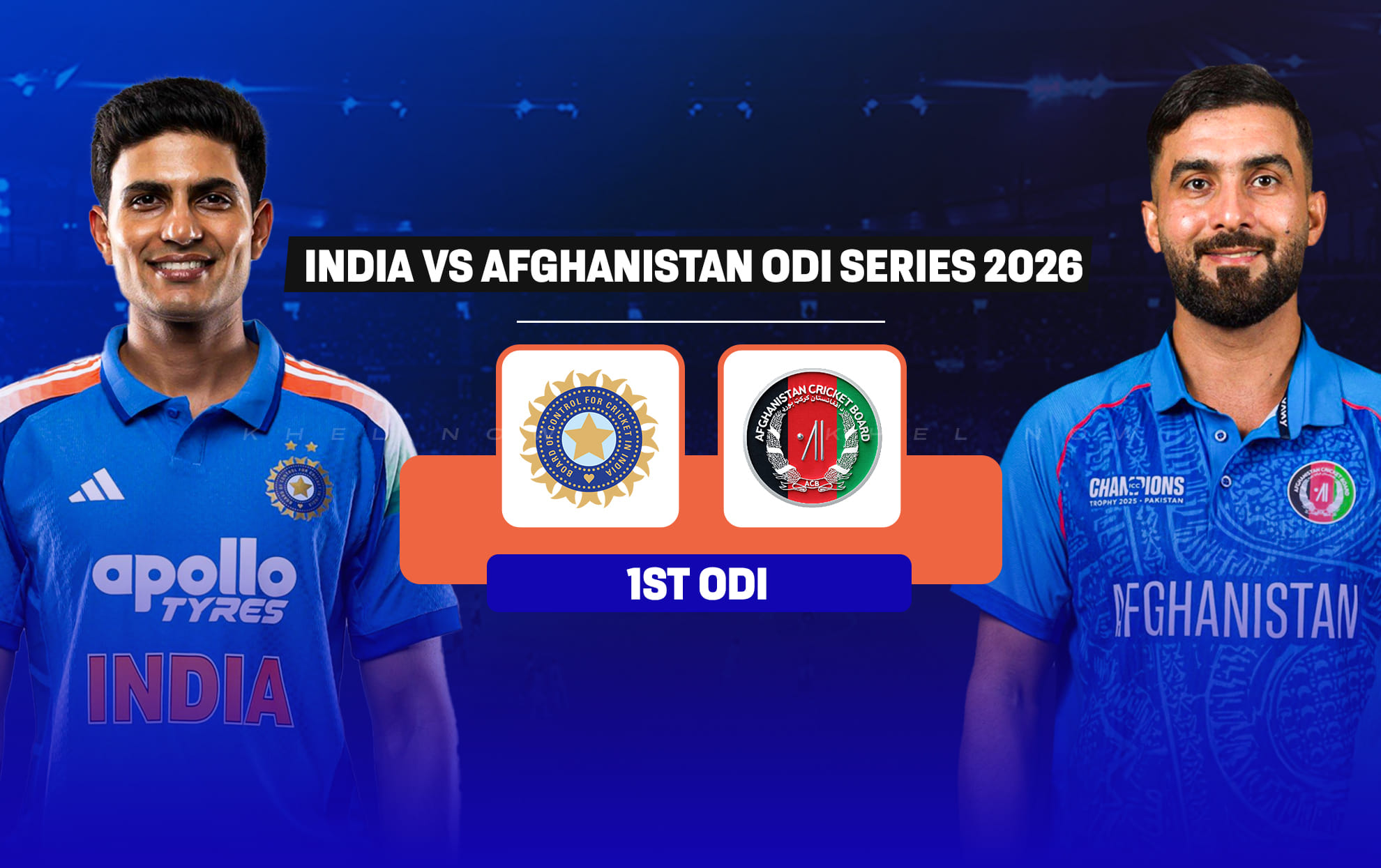 What is the final cut-off time for IND vs AFG 1st ODI?