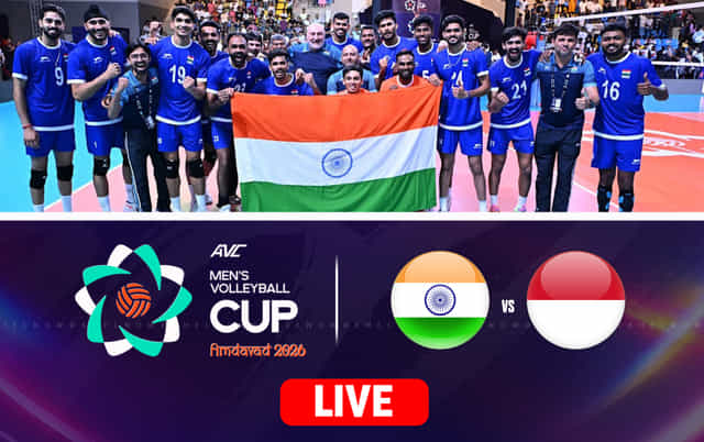 India vs Indonesia semi-final live updates, AVC Men's Cup 2026