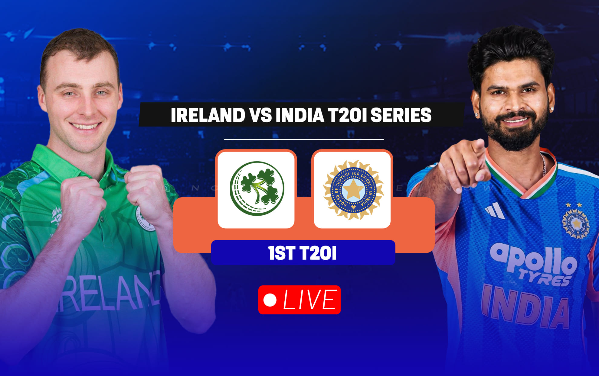 IRE vs IND Live streaming details, when & how to watch 1st T20I of Ireland vs India Series 2026