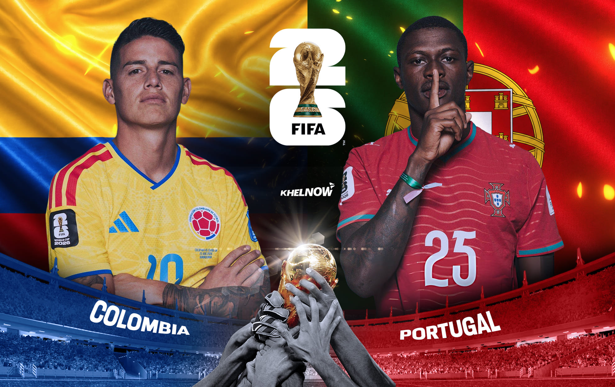 Preview: Colombia vs Portugal prediction, odds, where to watch, time | FIFA World Cup 2026