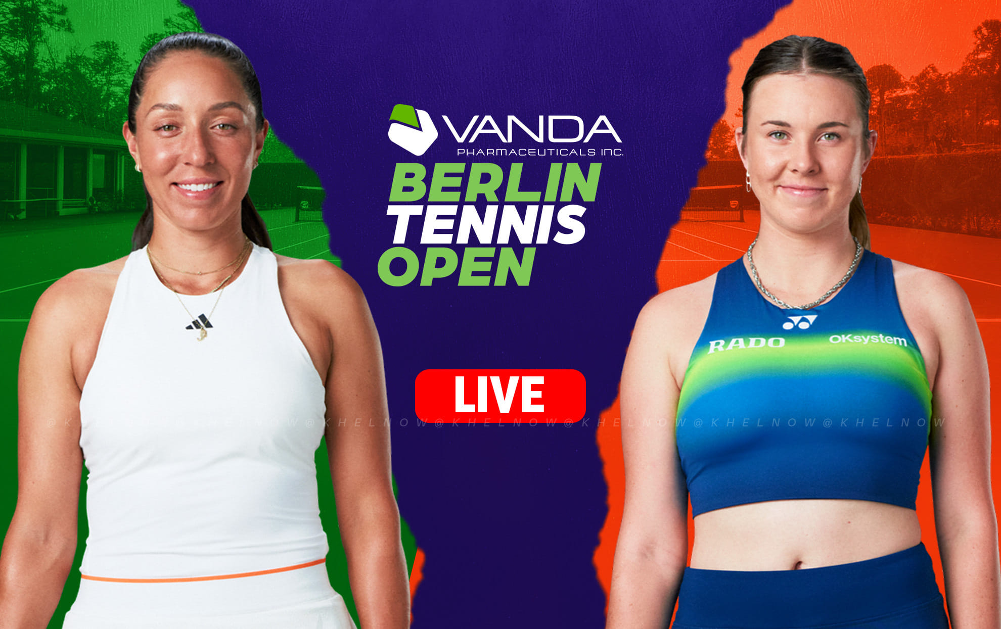 Jessica Pegula vs Linda Noskova final live streaming, TV channel, where & how to watch: Berlin Open 2026