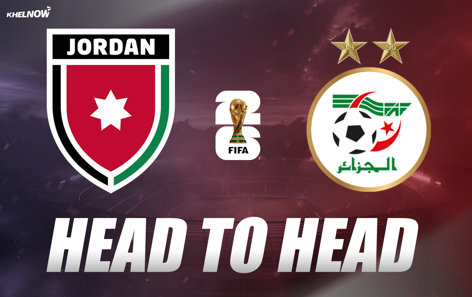 Jordan vs Algeria: All-time head-to-head record before the FIFA World Cup 2026