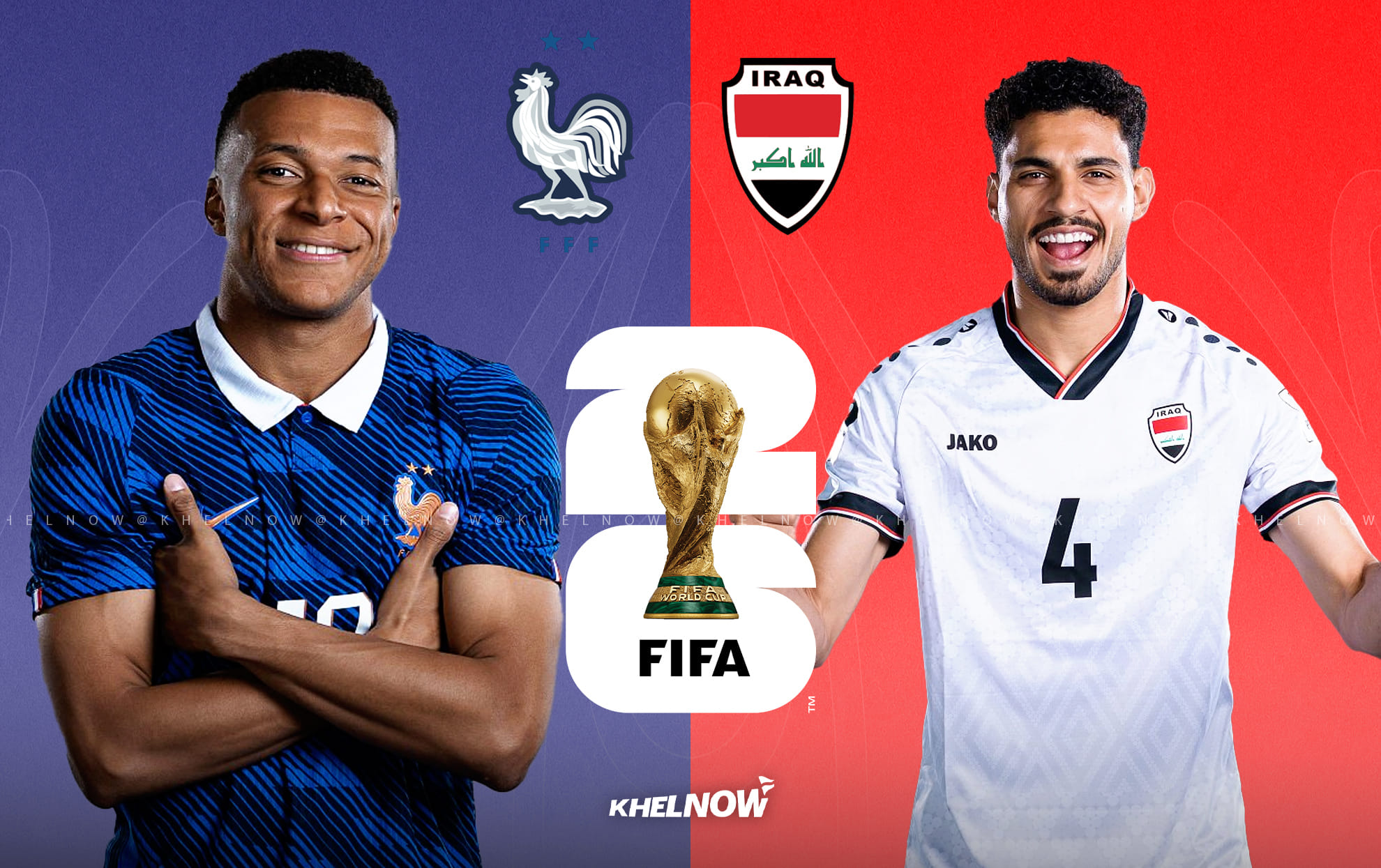 France vs Iraq : Five key battles to watch out for in the FIFA World Cup 2026