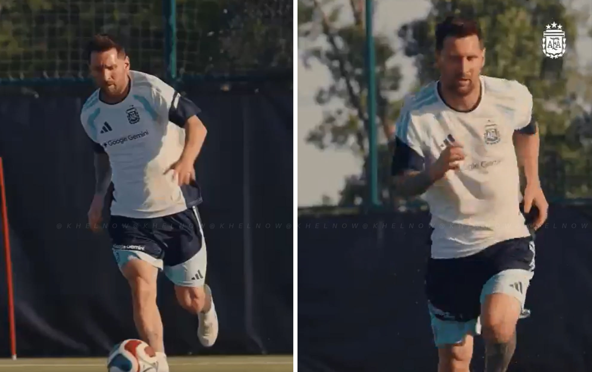 VIDEO: Lionel Messi returns to team training ahead of FIFA World Cup 2026