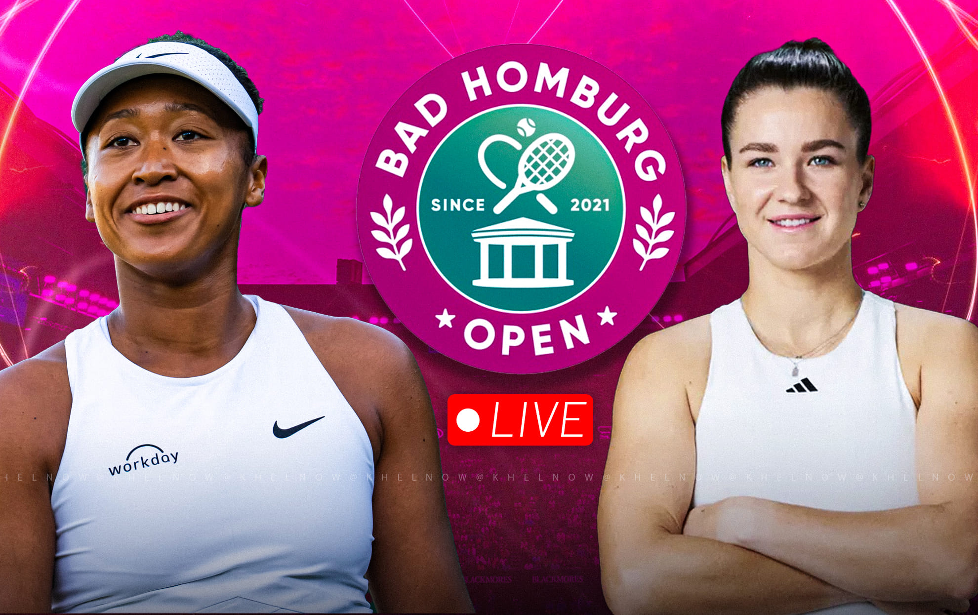 Naomi Osaka vs Karolina Muchova final live streaming, TV channel, where & how to watch: Bad Homburg Open 2026