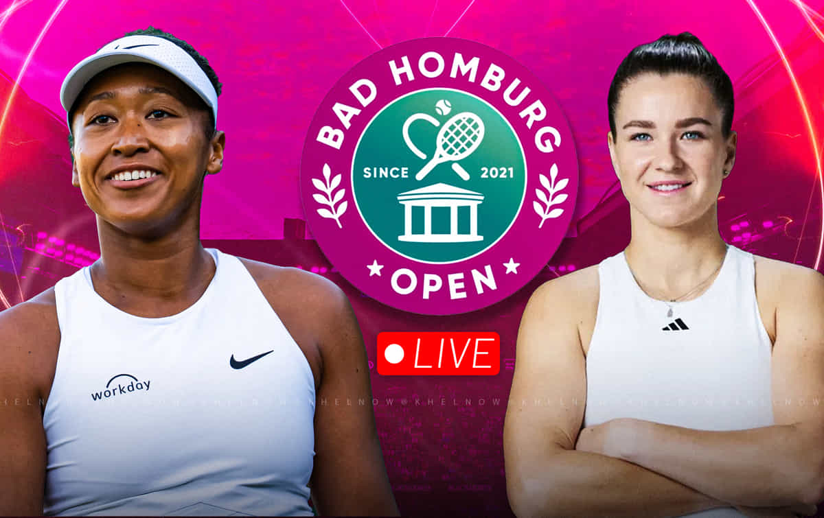 Naomi Osaka vs Karolina Muchova final live streaming, TV channel, where & how to watch: Bad Homburg Open 2026