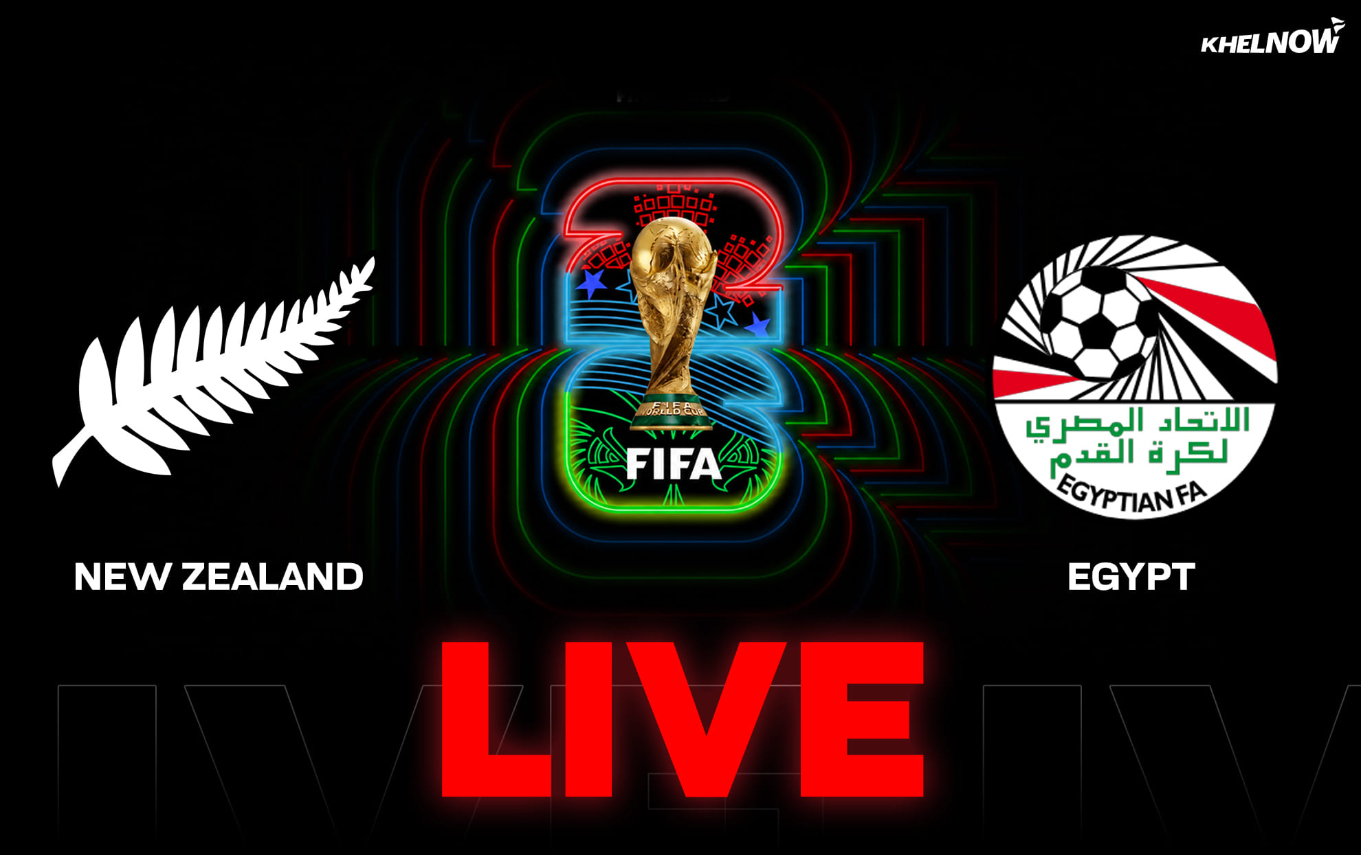 New Zealand vs Egypt LIVE streaming, TV channel, kick-off time & where to watch FIFA World Cup 2026