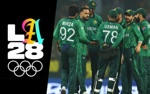 How can Pakistan men's & women's teams qualify for cricket events at LA Olympics 2028?