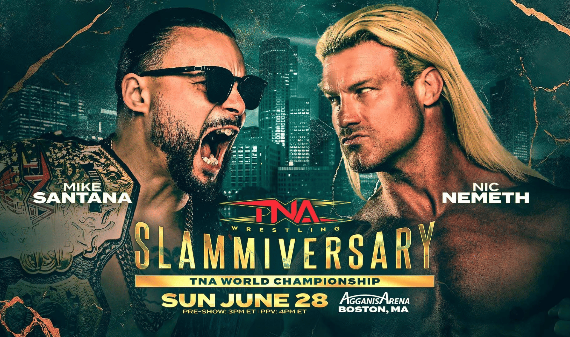 TNA Slammiversary 2026 Mike Santana vs Nic Nemeth