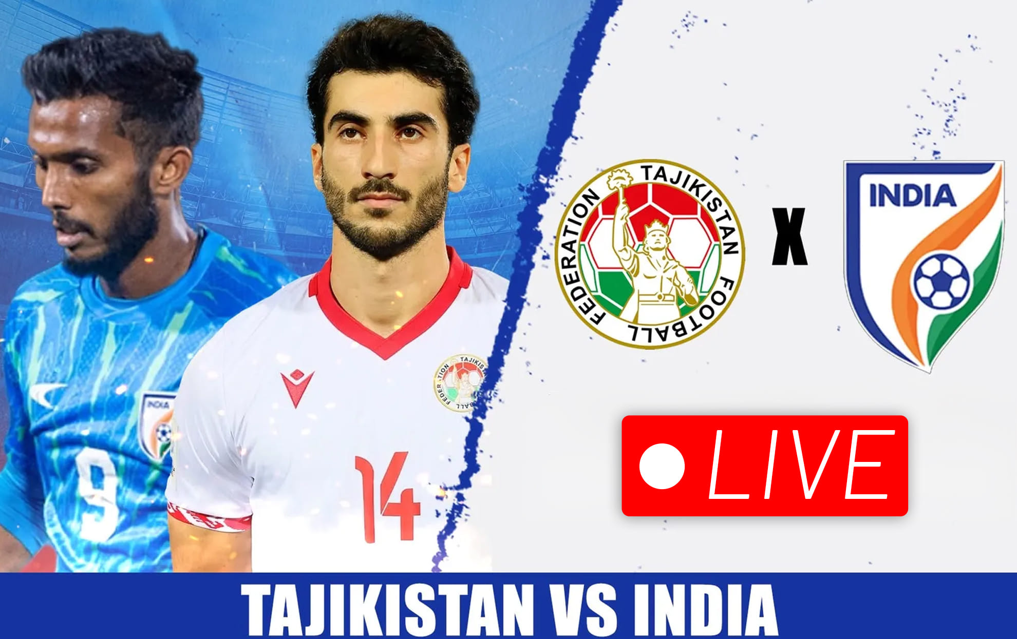 India vs Tajikistan Live: Follow Live of the International Friendly