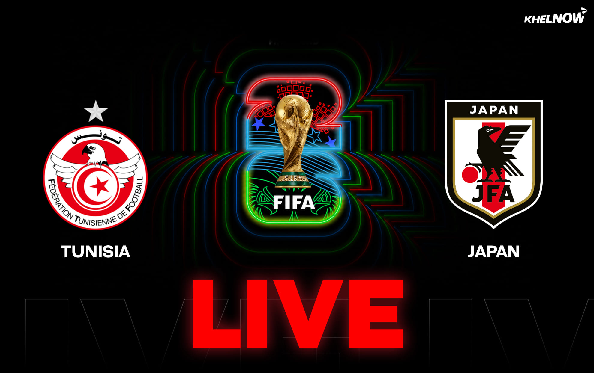 Tunisia vs Japan LIVE streaming, TV channel, kick-off time & where to watch FIFA World Cup 2026