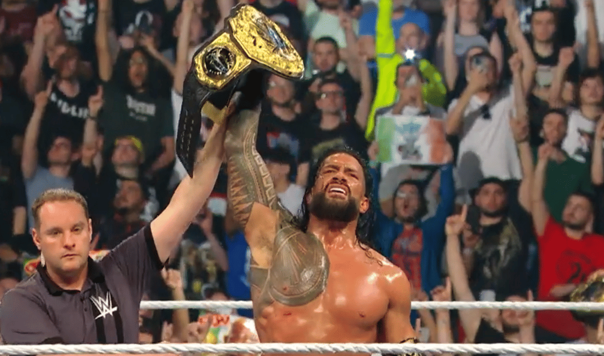 WWE Clash in Italy Results Roman Reigns