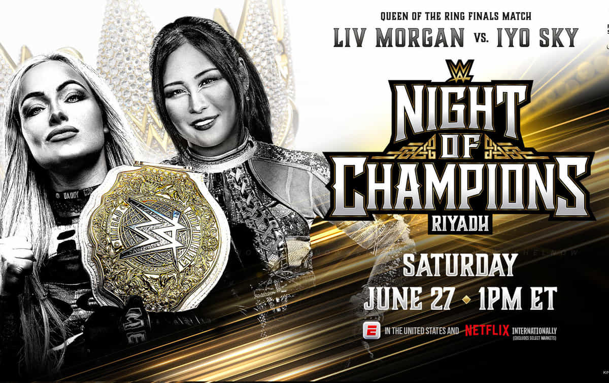 WWE Night of Champions 2026 Liv Morgan vs Iyo Sky
