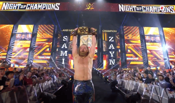 WWE Night of Champions 2026 Results Sami Zayn wins