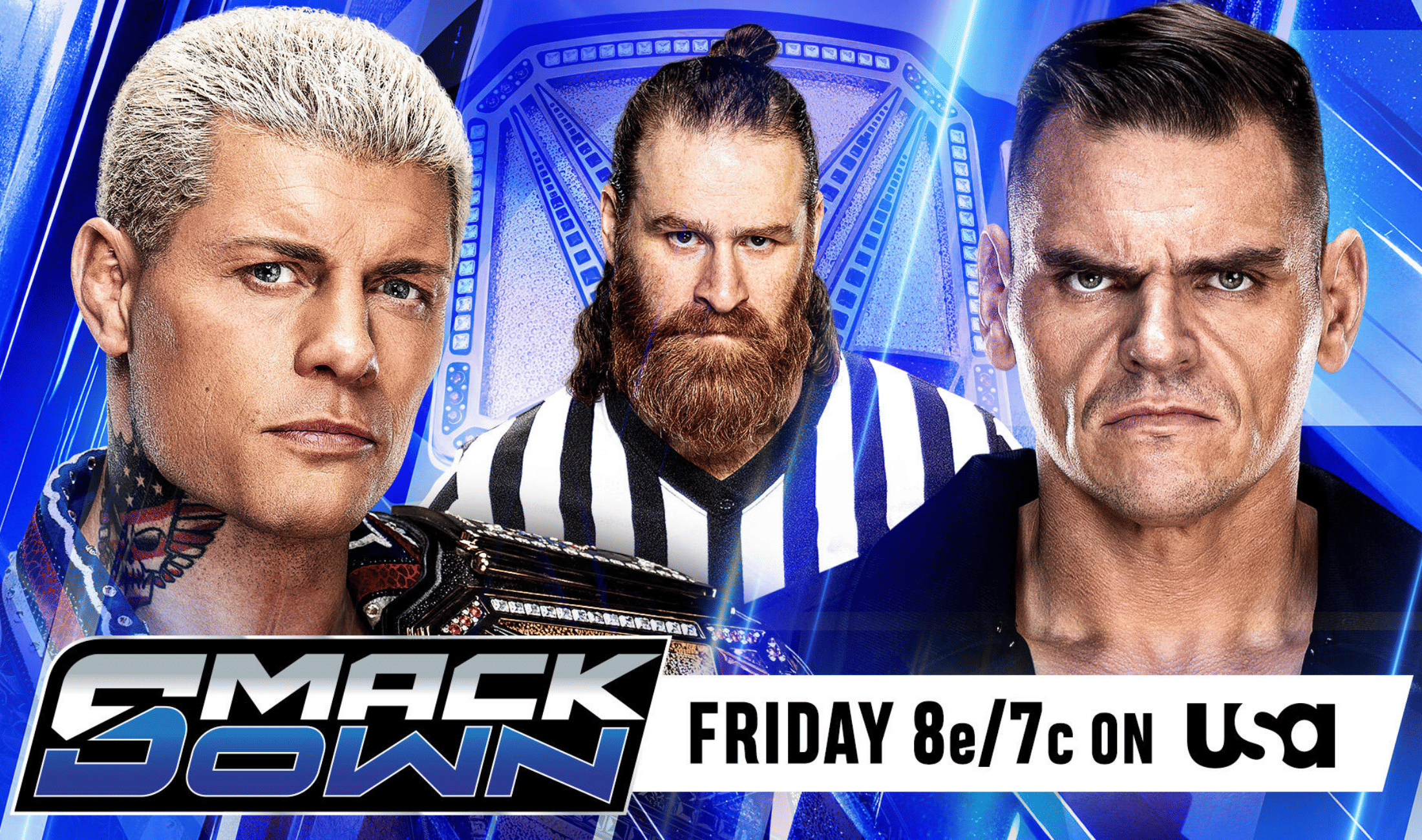 WWE SmackDown June 19, 26 Cody Rhodes vs Gunther