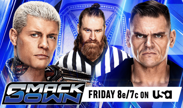 WWE SmackDown June 19, 26 Cody Rhodes vs Gunther