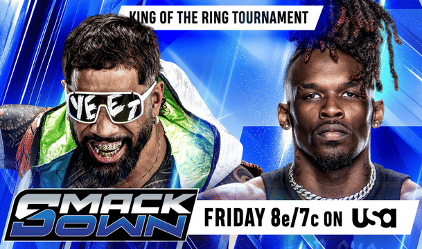 WWE SmackDown June 19, 26 Jey Uso vs je'Von Evans