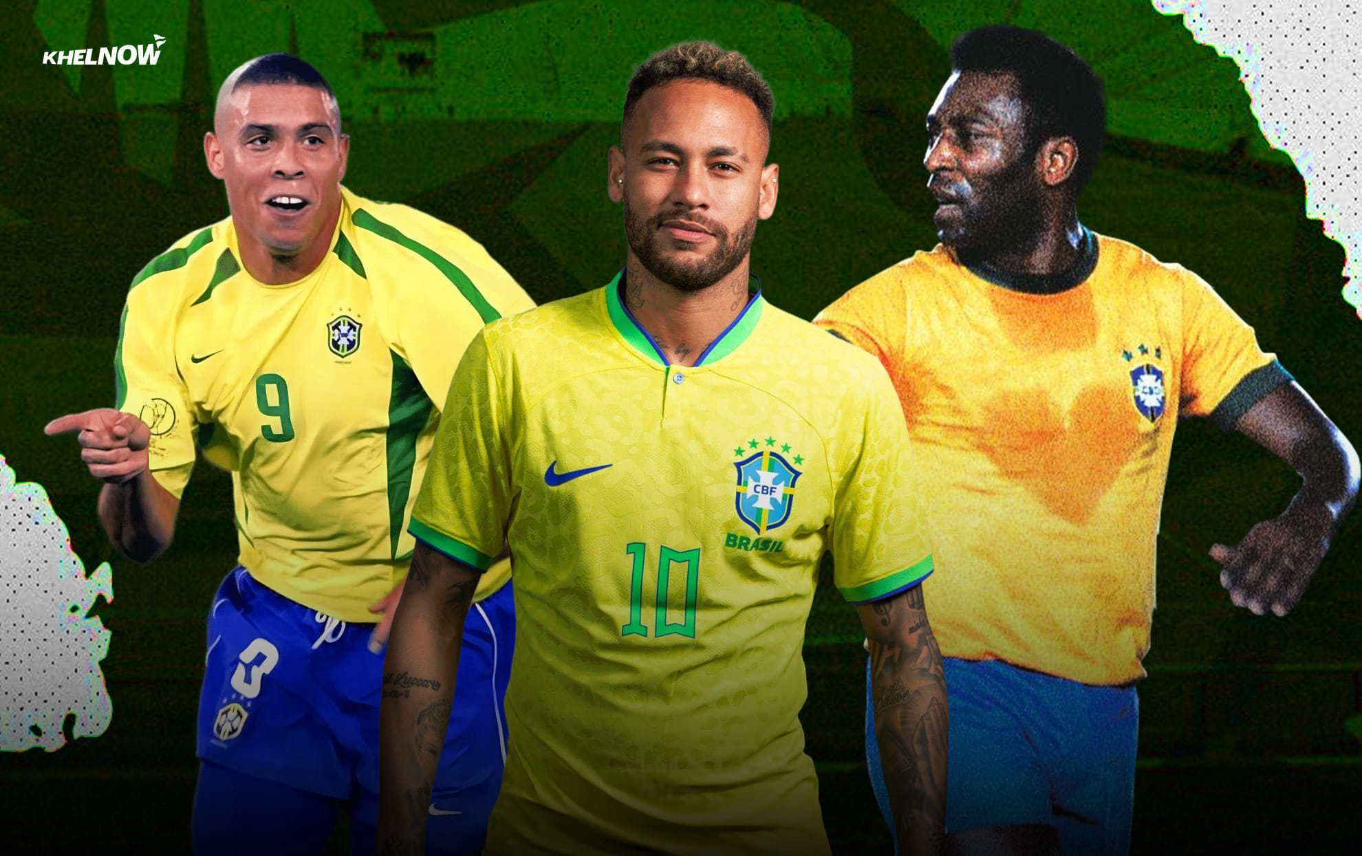 Top 10 Brazil's greatest World Cup performers ft. Pele