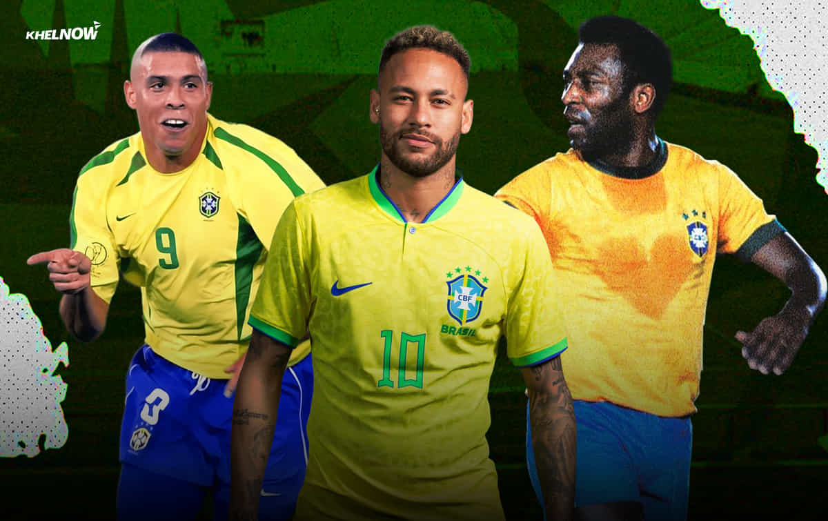 Top 10 Brazil's greatest World Cup performers ft. Pele
