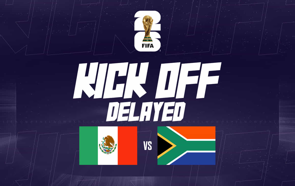 Why was FIFA World Cup 2026 opener kick-off delayed by five minutes?