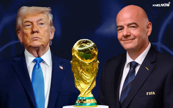 Donald Trump Gianni Infantino FIFA World Cup 2026