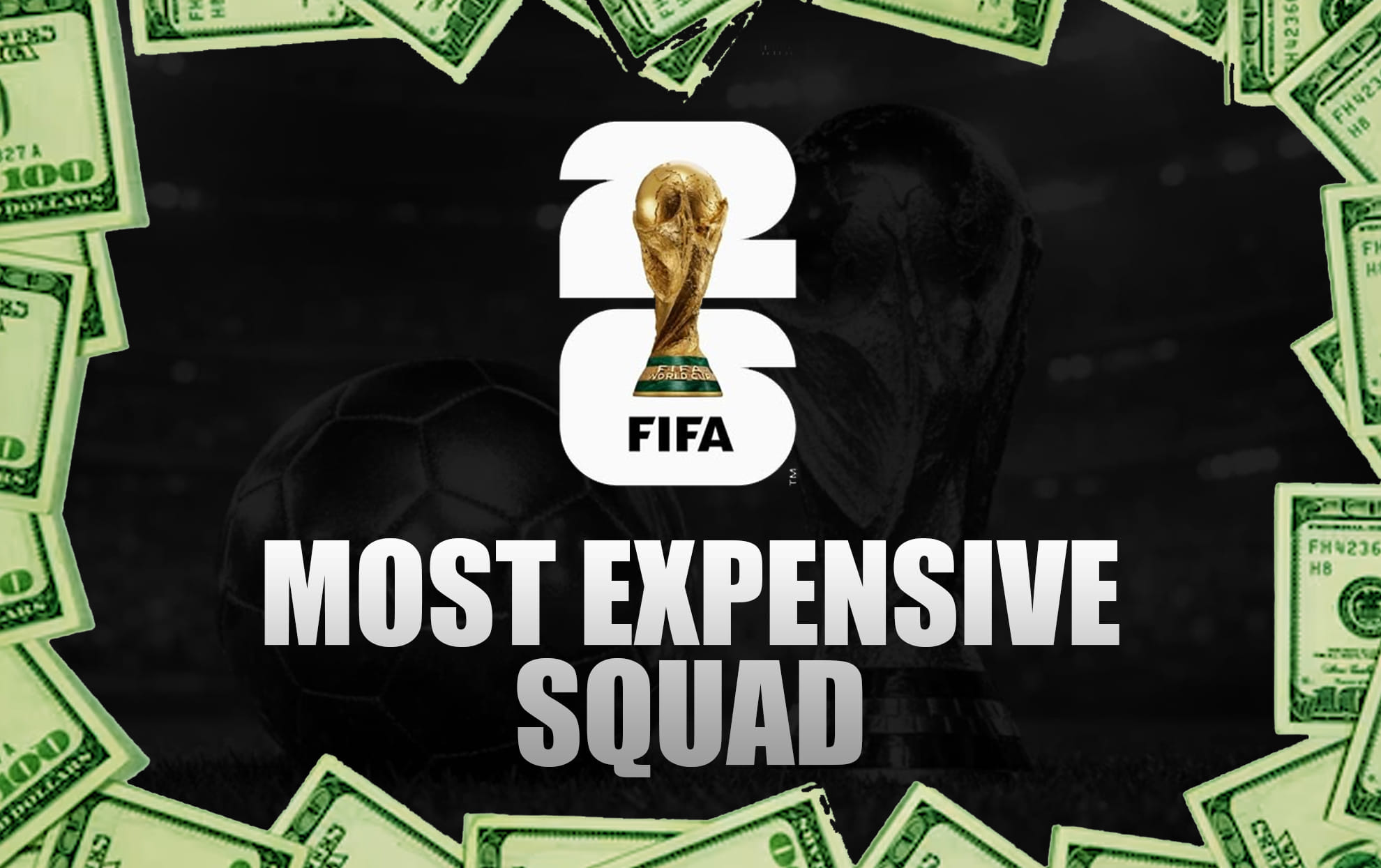 Top 10 most expensive squads at FIFA World Cup 2026 ft. France