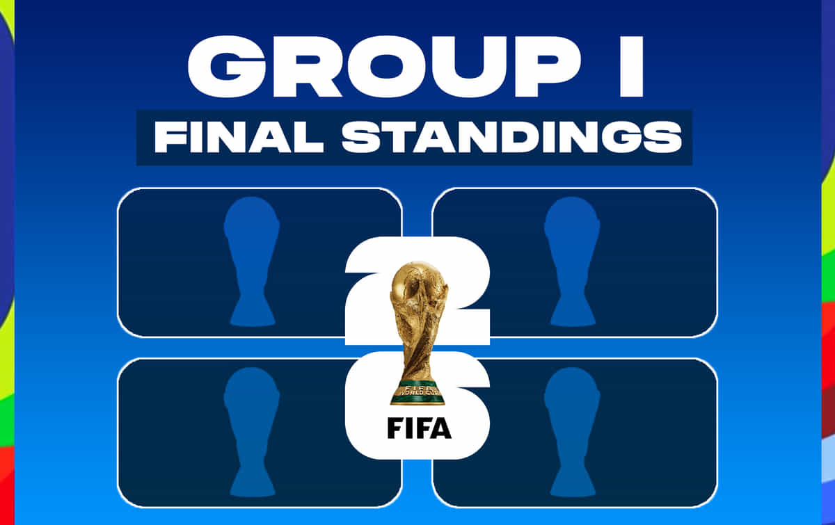 FIFA World Cup 2026 Group I final standings