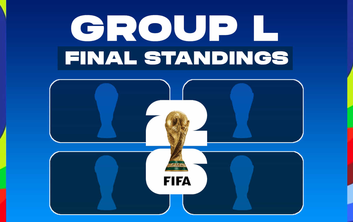 FIFA World Cup 2026 Group L final standings