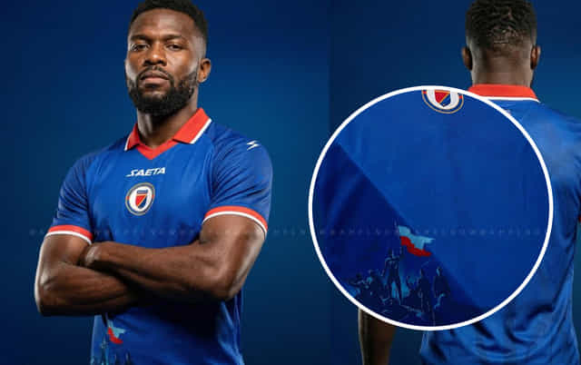 Why Haiti's official FIFA World Cup 2026 kit features Poland flag?