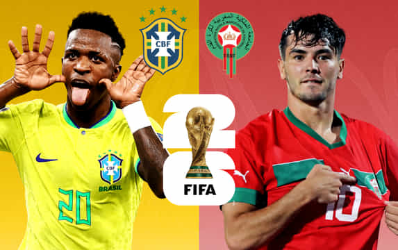 Top five players to watch for Brazil vs Morocco FIFA World Cup 2026 ft. Vinicius Jr & Brahim Diaz