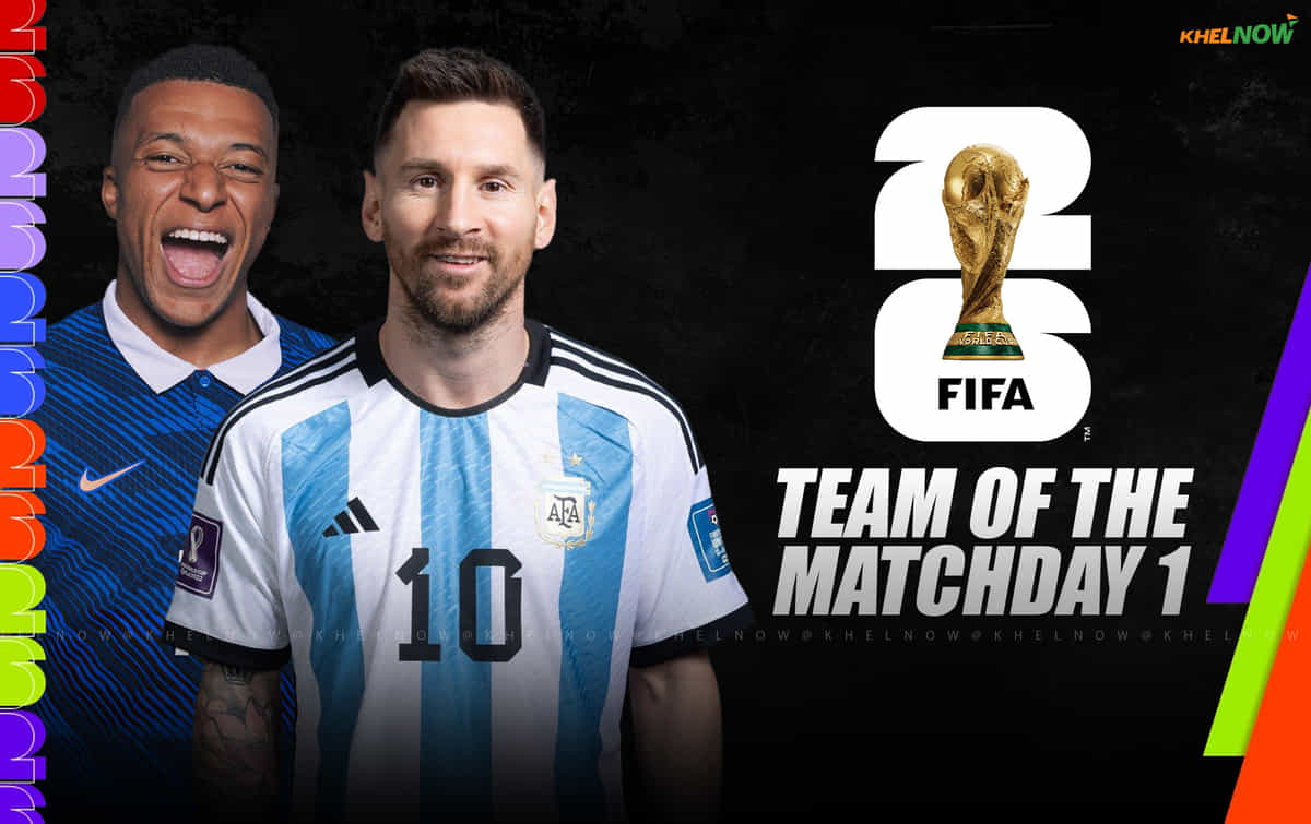 FIFA World Cup 2026: Team of Matchday 1 ft. Kylian Mbappe, Lionel Messi & Yan Diomande