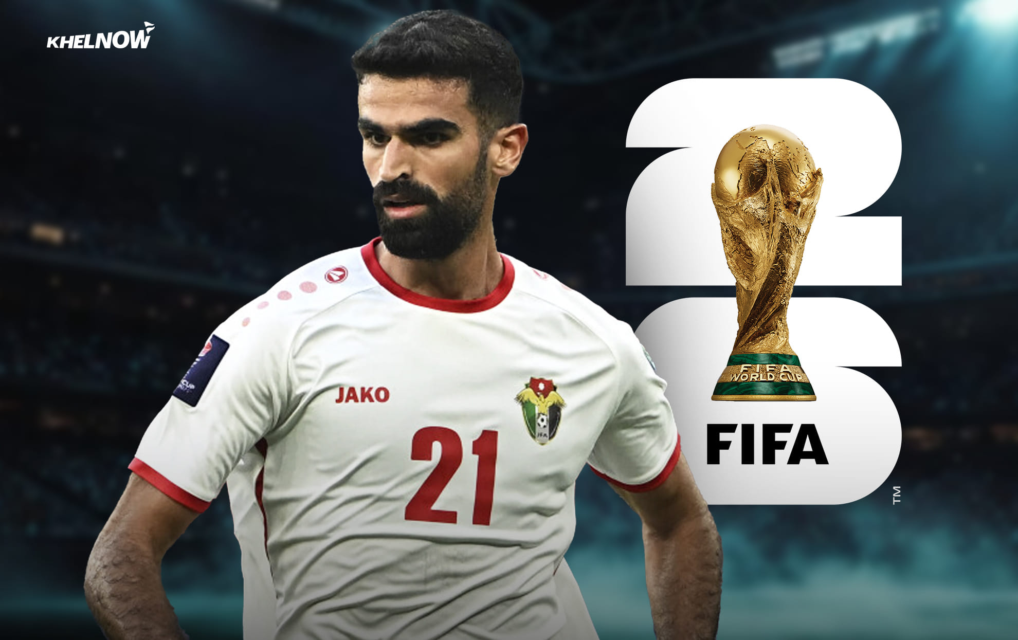 Who is Nizar Al-Rashdan? Scorer of Jordan's second goal at FIFA World Cup