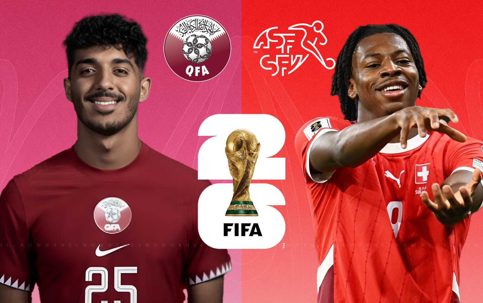 Top five youngsters to watch during Qatar vs Switzerland FIFA World Cup 2026 match