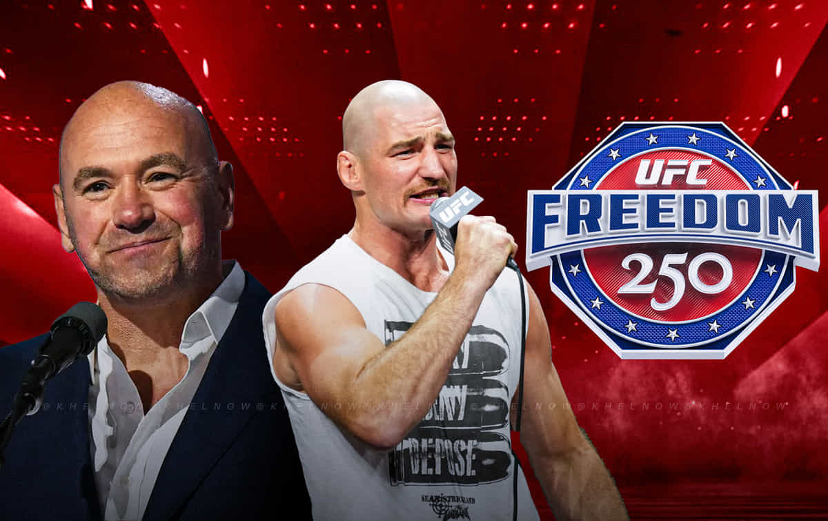Dana White & Sean Strickland UFC Freedom 250
