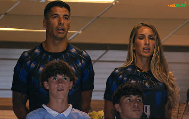 Luis Suarez in attendance for Uruguay vs Cape Verde FIFA World Cup 2026 match