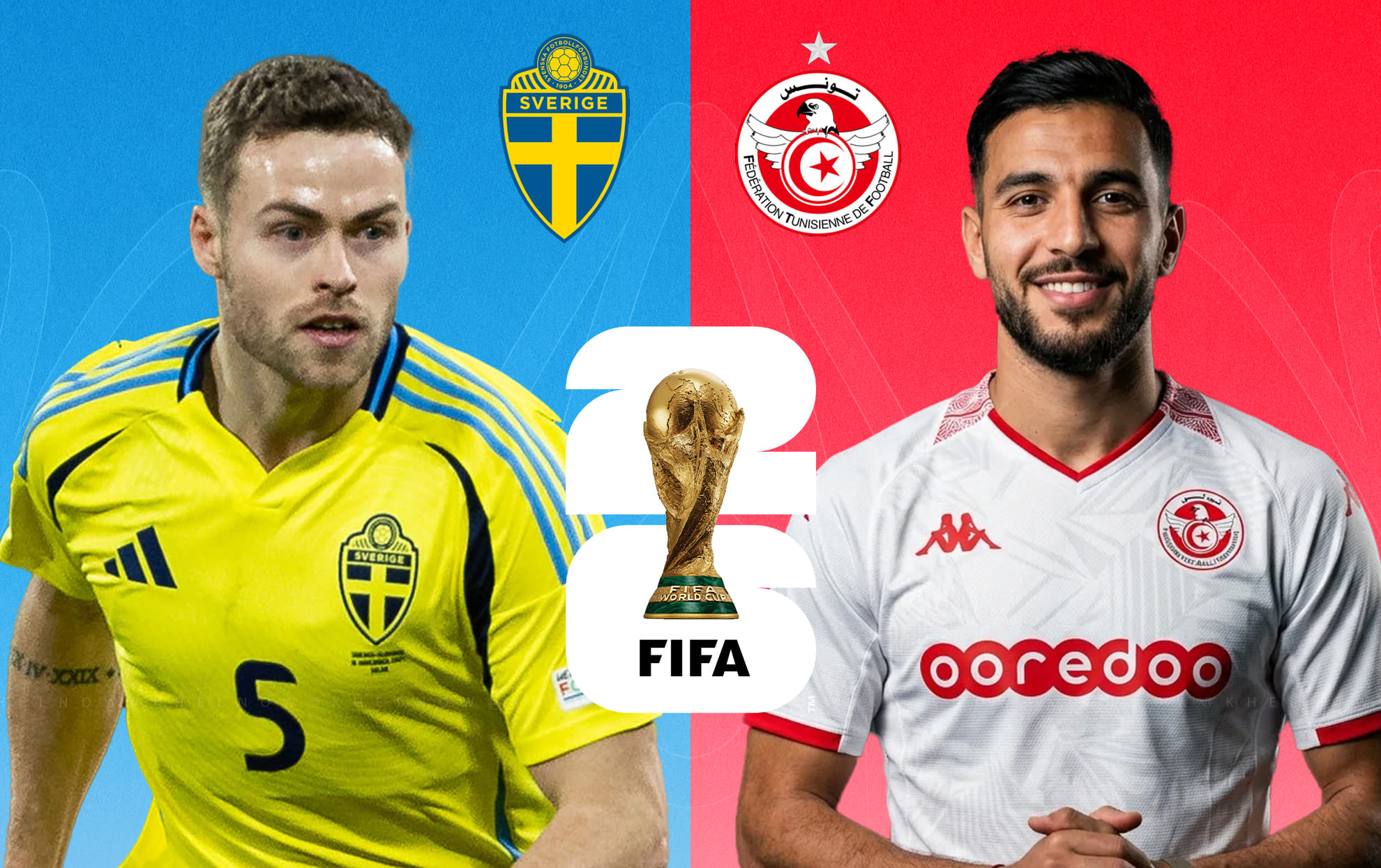 Five key player battles to watch during Sweden vs Tunisia FIFA World Cup 2026 clash