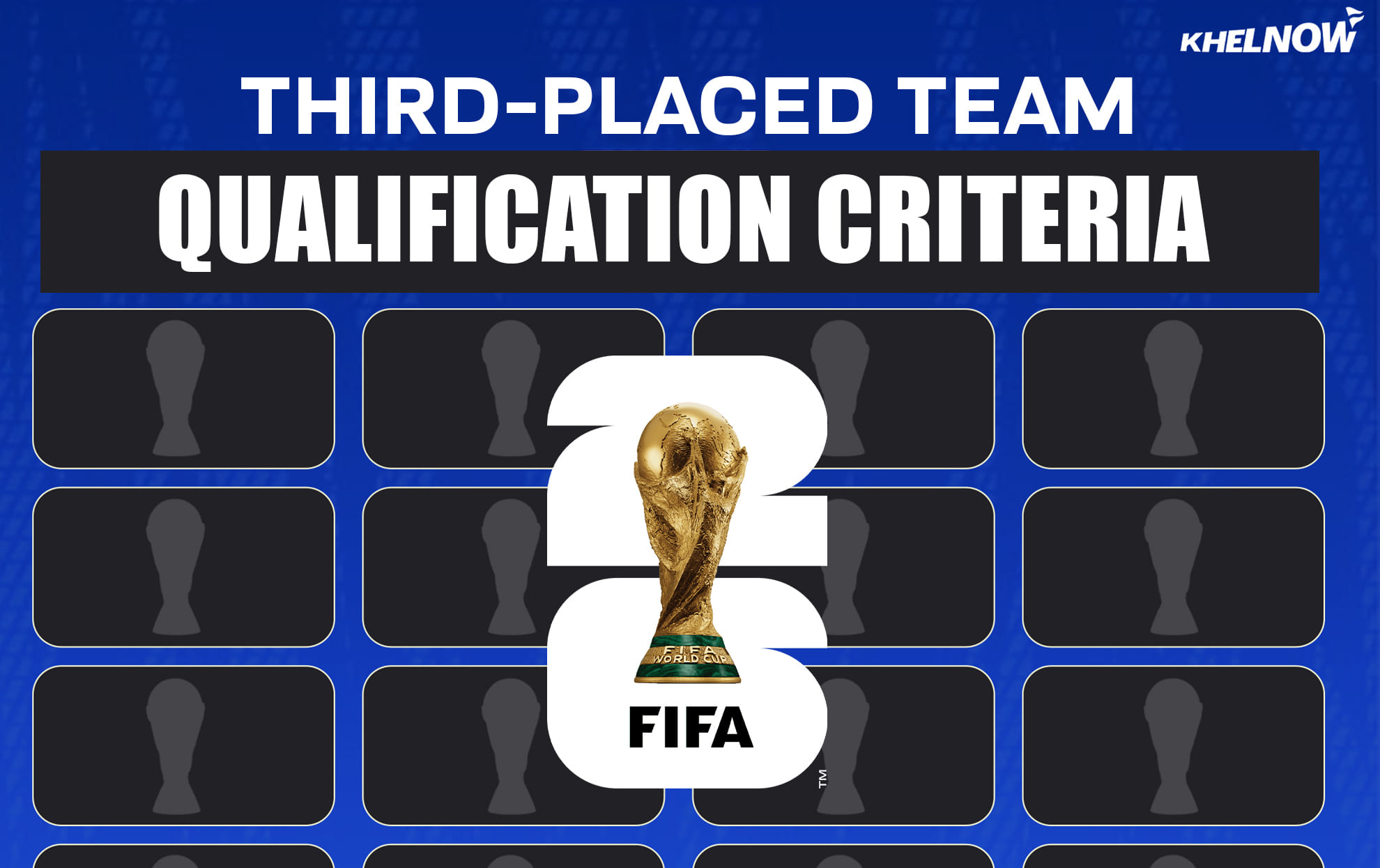 How are best third-placed teams determined in FIFA World Cup 2026? Qualification criteria explained