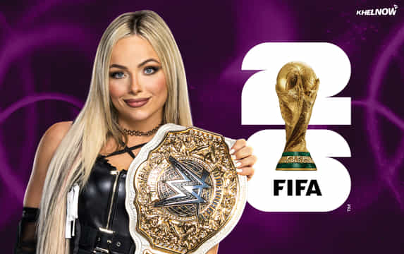 Liv Morgan in attendance for Netherlands vs Japan FIFA World Cup 2026 match