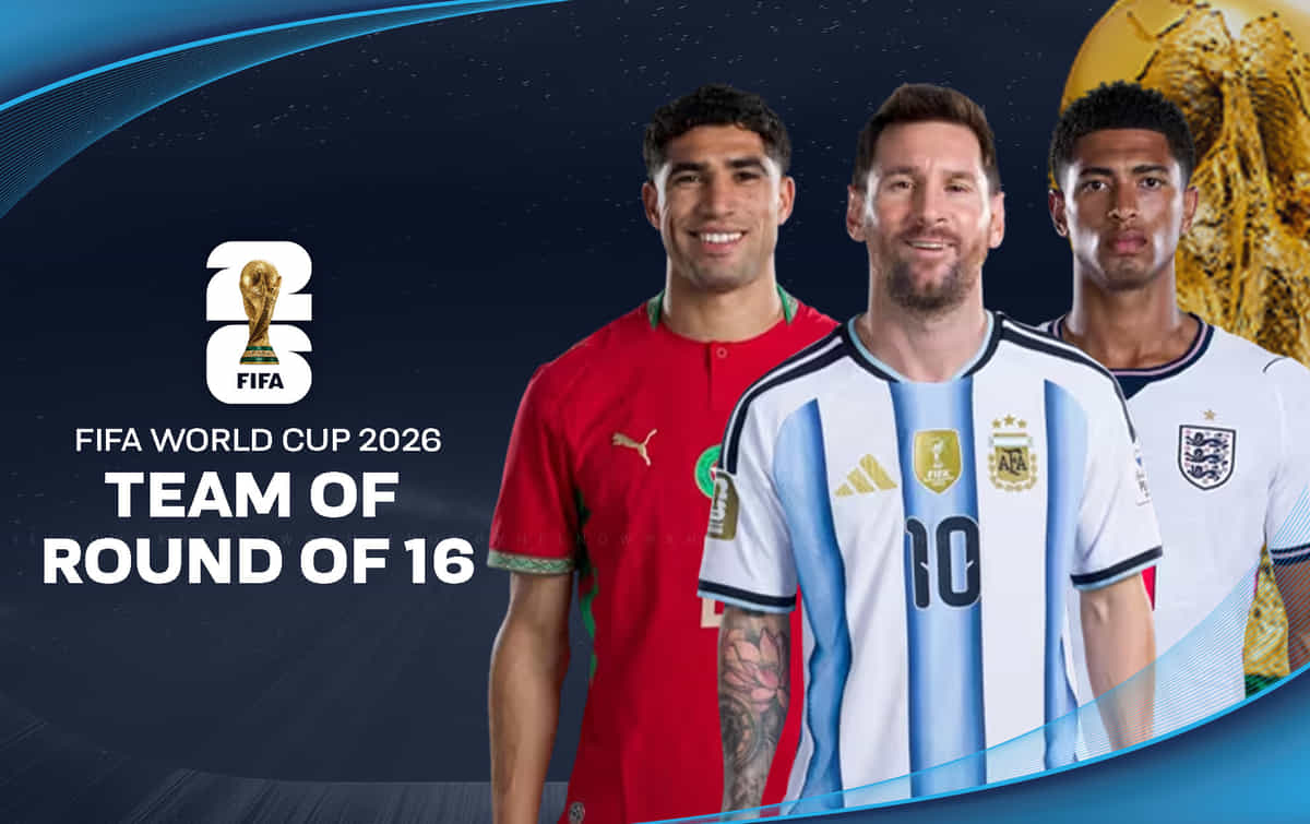 FIFA World Cup 2026: Team of the Round of 16 ft. Lionel Messi & Kylian Mbappé