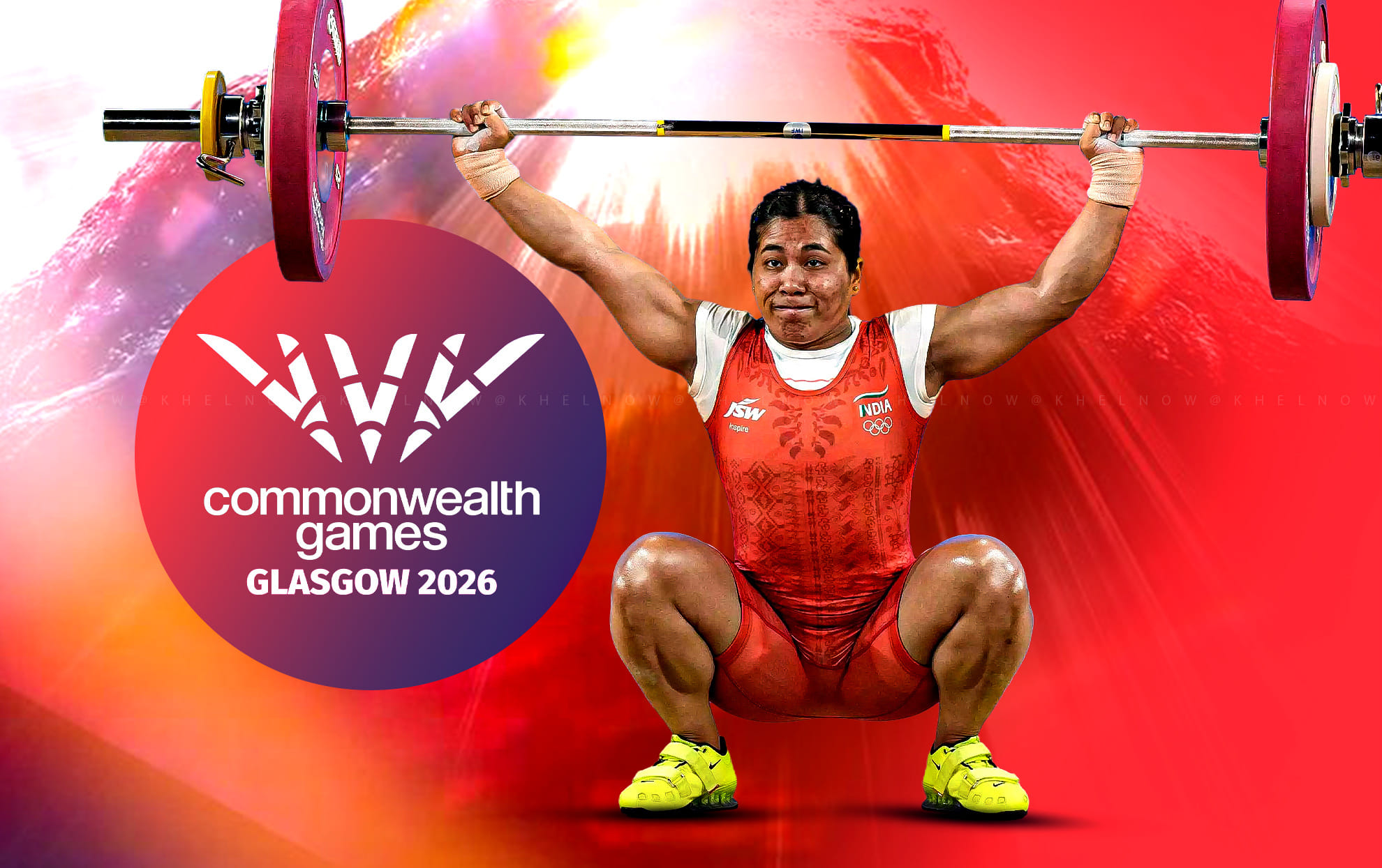 India’s Bindyarani Devi wins bronze in women’s 58kg weightlifting at Commonwealth Games 2026